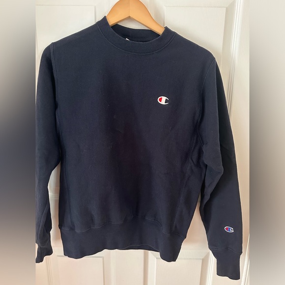 Champion navy blue crewneck sweatshirt, size small - Picture 1 of 2
